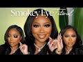 Black Shimmer Smokey Eye: Makeup Tutorial | Tamara Renaye