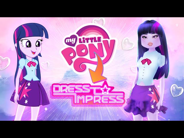 ONLY Dressing Up As MY LITTLE PONY CHARACTERS In DRESS To IMPRESS  ROBLOX..?! - YouTube