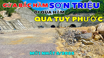TỪ BẮC HẦM SƠN TRIỆU ĐI QUA HẦM VỀ HƯỚNG TUY PHƯỚC | CAO TỐC BẮC NAM 5/2025