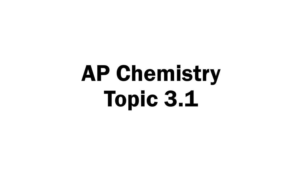 Topic 3.1 - YouTube