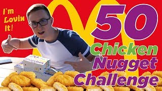 McDonald's 50 Chicken McNugget Challenge