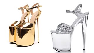 TOP 50 FANTASTIC PROFITABLE HEEL SANDALS  WEDDING SHOES DESIGN /comfort shoes screenshot 5