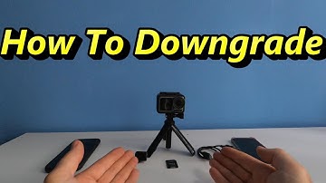 Downgrade the DJI  Osmo Action camera SImple as 1 2 3