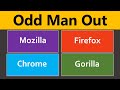 Find Odd Man Out : Quiz - 3