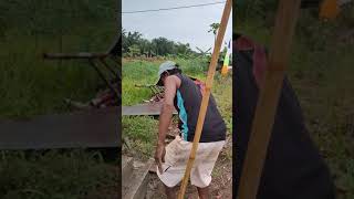 Pembuatan Gapura Perbatasan Perkadus Desa Bandar Tenggulang