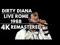 Michael Jackson Dirty Diana Live Rome 1988 4K Remastered mp3