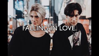 chase and noen \/ falling in love.