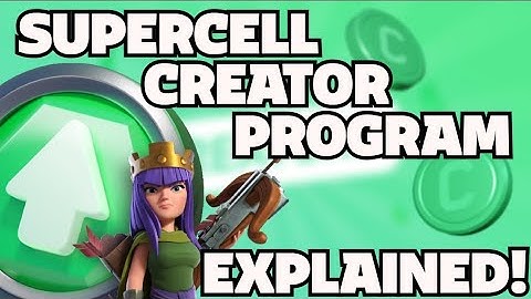 Alles wat je MOET WETEN over het Supercell Creator-programma!