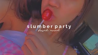 ashnikko - slumber party ft. princess nokia (slowed + reverb) Resimi