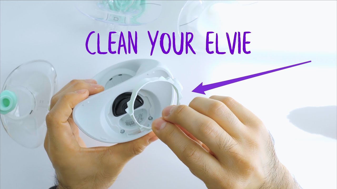 Elvie Pump Tip: How to Remove the Elvie Hub Clip - Deep Cleaning