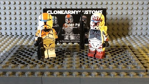 Clone Army Customs Commandos Boss & Sev Double Review