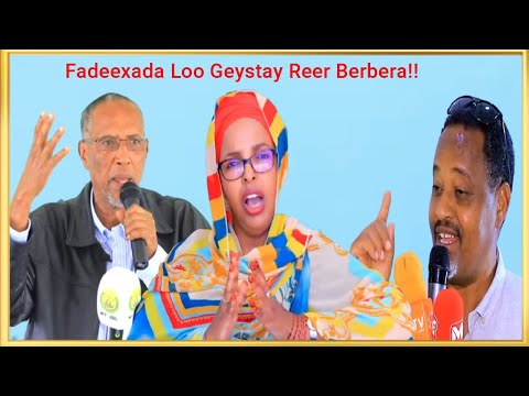 Fadeexad: "Reer Berbera Kabahay Xadaan 90% Shaxaad bay..." Sucaad Carmiye