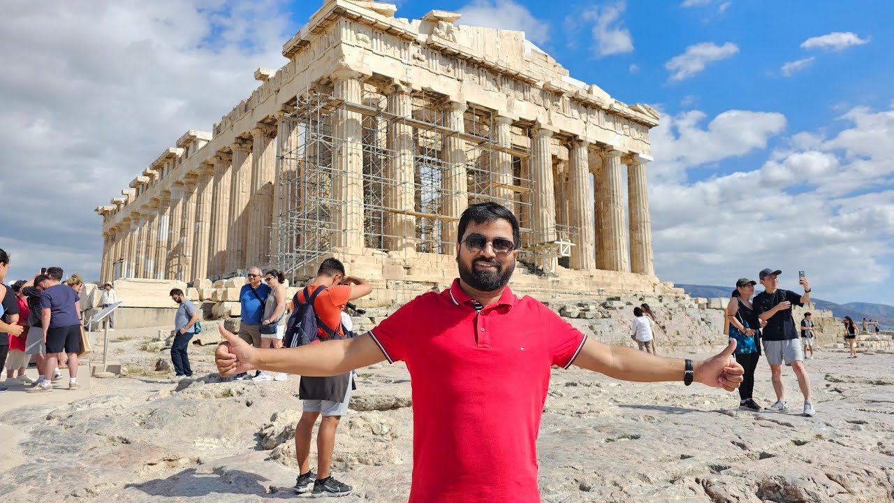 Athens Vlog in Hindi 🇬🇷 | Acropolis & Museum Tour | Greece Travel Vlog Part 2 | Indian Traveller
