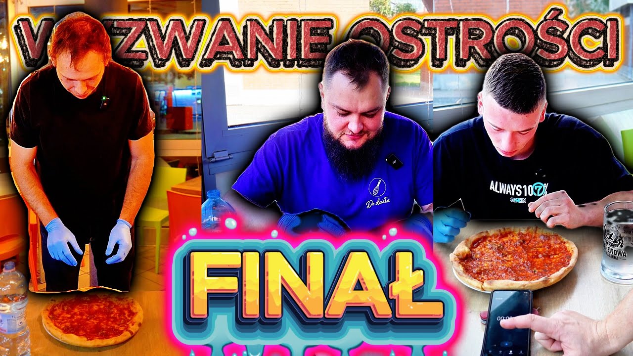 🌶️😱 FINAŁ WYZWANIA OSTROŚCI sezonu drugiego! 💥🍕 JACEK kontra WSZYSCY! Czy padnie nowy rekord?! ⏱️🔥