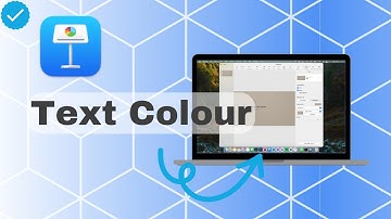 How To Set Text Color On Keynote?