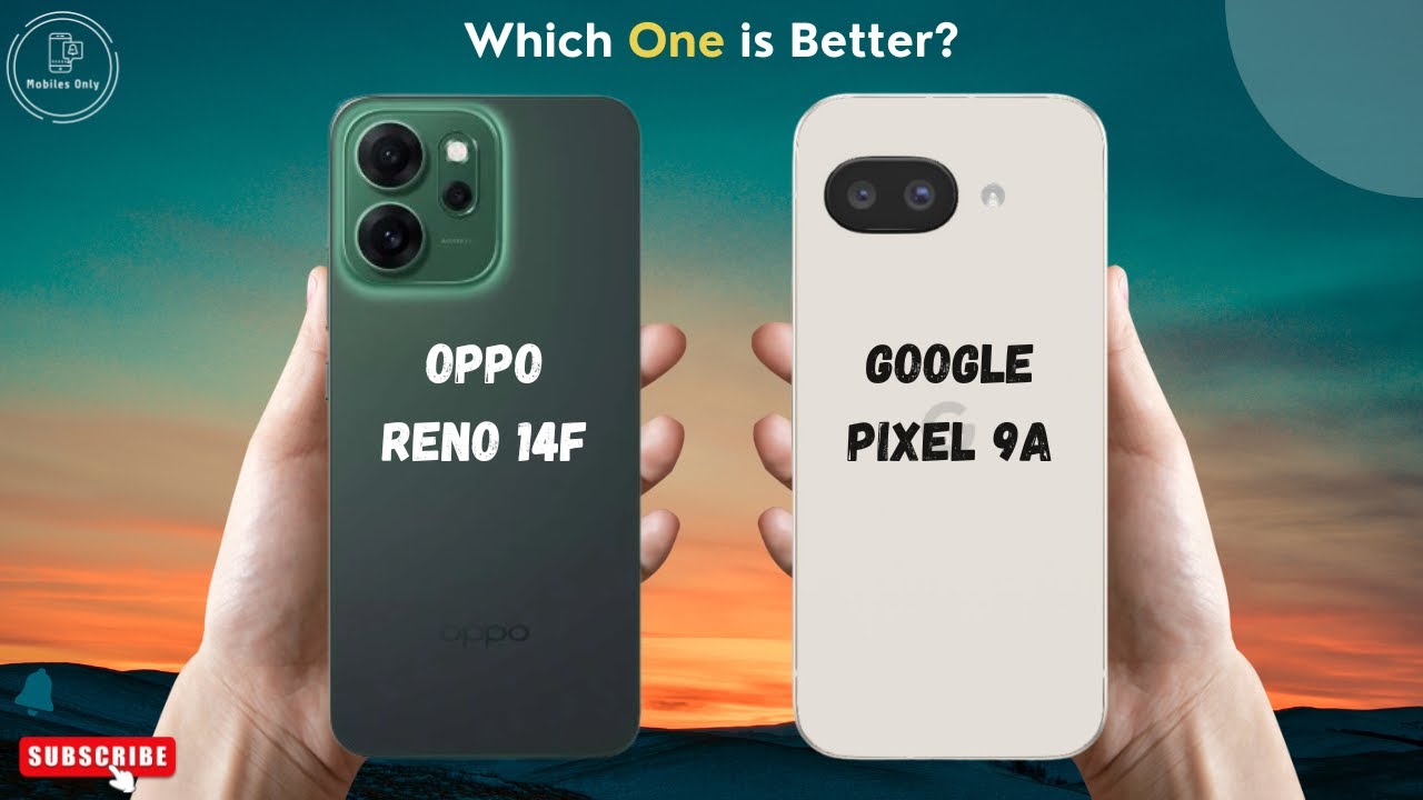 OPPO Reno 14F vs vs Google Pixel 9a - YouTube
