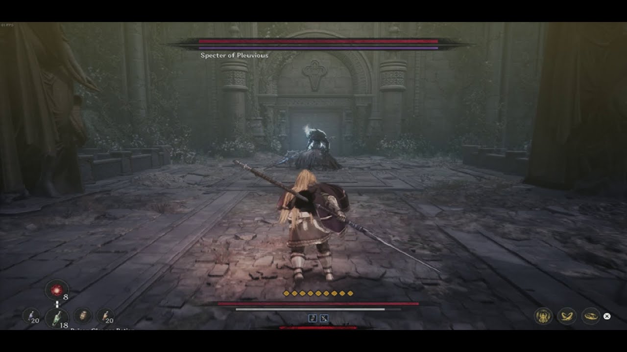 THE FIRST BERSERKER: KHAZAN - Specter of Pleuvious Boss Fight (Expert Difficulty)