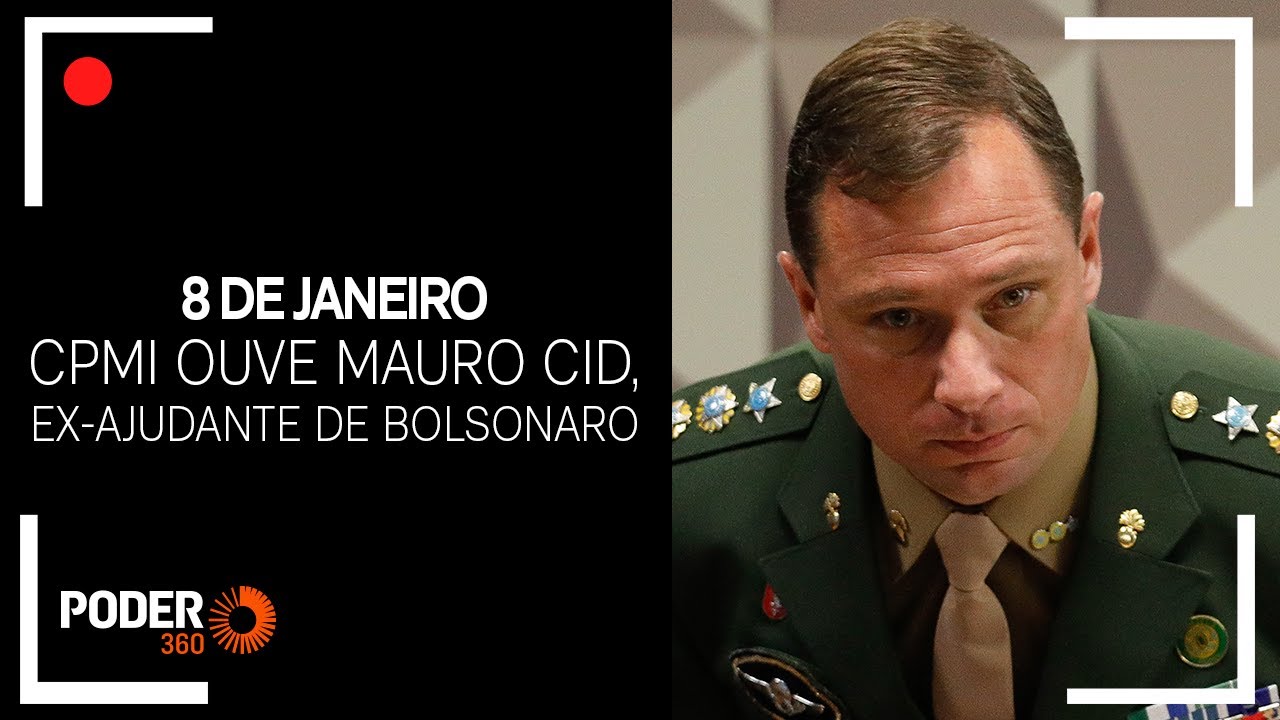 Ao vivo: CPI do 8 de Janeiro ouve Mauro Cid, ex-ajudante de Bolsonaro