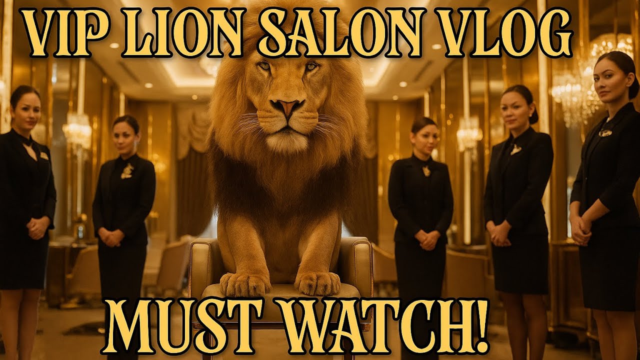 Luxury Salon เคฎเฅเค Lion เคเคพ VIP Makeover โ Royal Style! - YouTube
