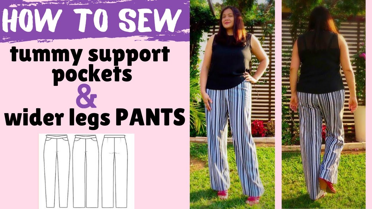 Pinned into reality: Duet Trousers hack (Love Notions). How to widen ...