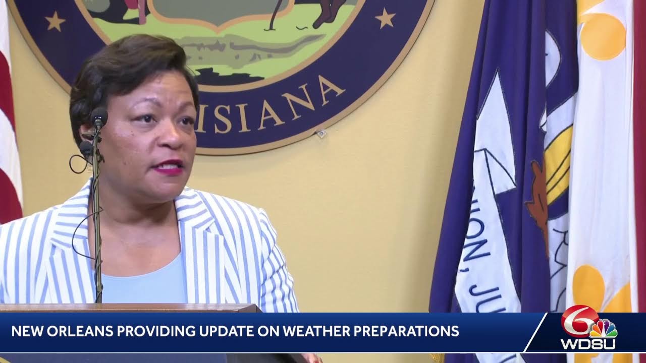 LIVE: New Orleans update on weather preparation