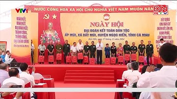 Tổng Bí thư dự Ngày hội Đại đoàn kết toàn dân tộc tại ấp Mũi, xã Đất Mũi, H. Ngọc Hiển, tỉnh Cà Mau