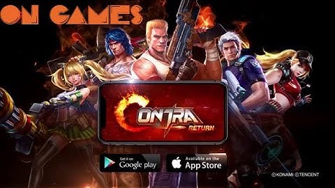 Garena Contra: Return - Gameplay (iOS, Android)