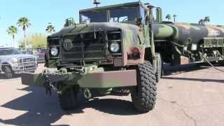 M932A2 With An M970 Fuel Trailer At The AMVCC Show Phoenix 2014