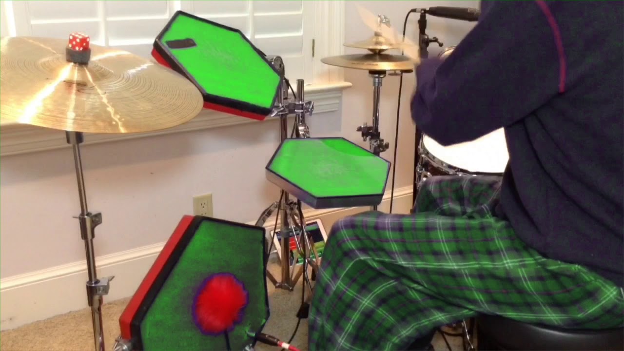 2 late 2 Be early 106. Learning to play drums Left Handed hybrid