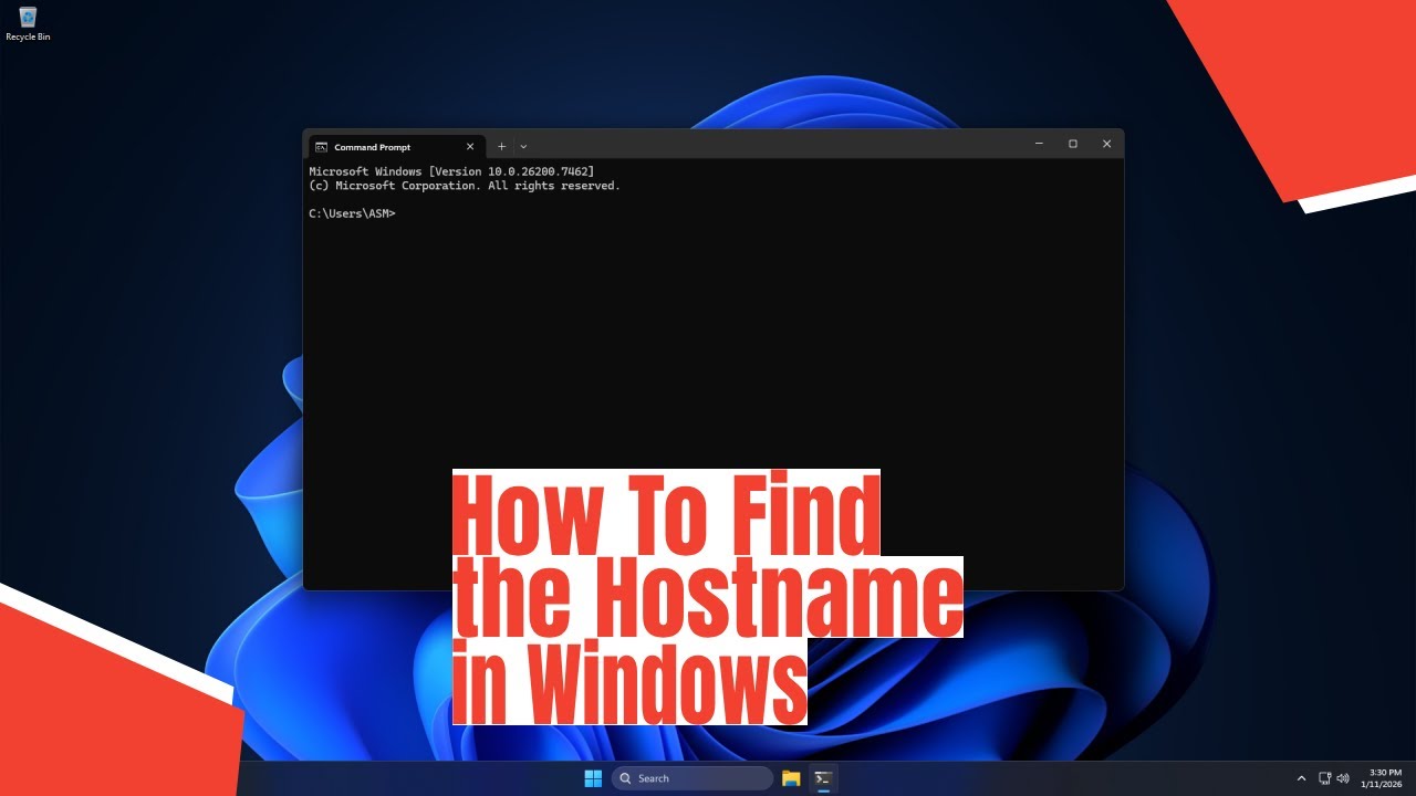How To Find the Hostname in Windows - YouTube