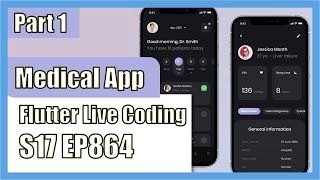 [Flutter] Flutter Live Coding EP864 (Medical App Part 1)