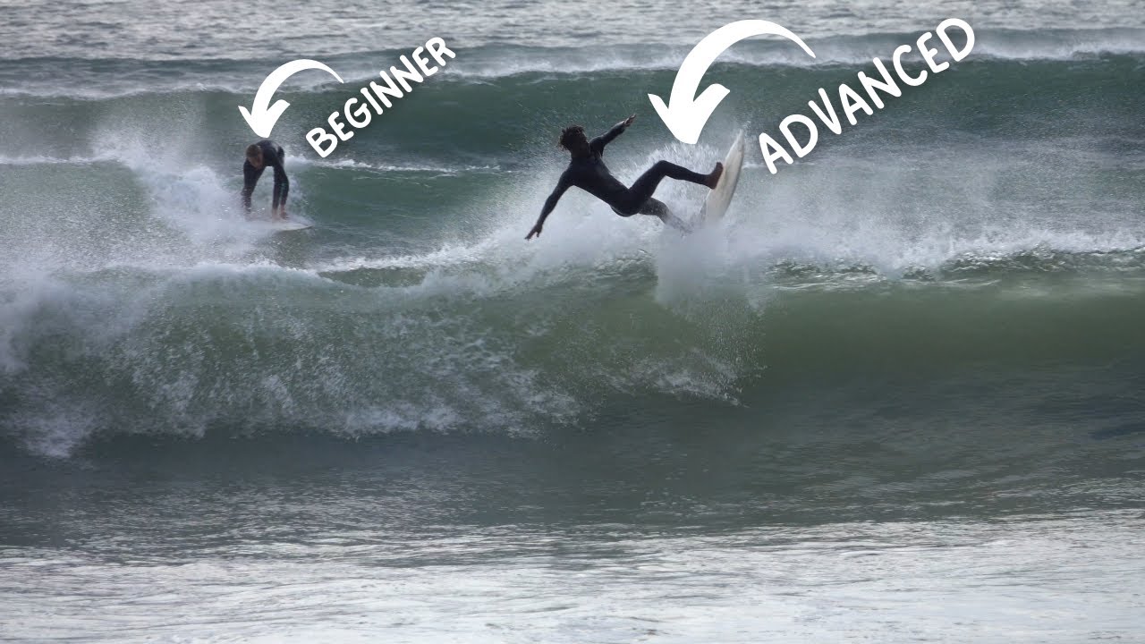 When advanced surfers surf a beginner wave (Muizenberg Surf Vlog)