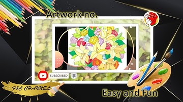 COLORPLANET/Paint by Number, Free Puzzle Game(#4) 6 Minutes Artwork