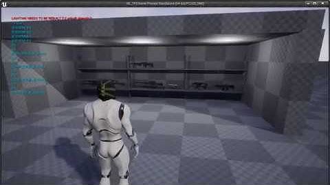 UnrealEngine4 TPS test