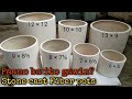 Paano gumawa ng stone cast pot paso cylindrical type planters