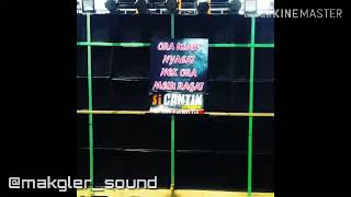 SI CANTIK ORA USAH NYACAT NEK ORA MELU RAGAT #soundsystem #tranding