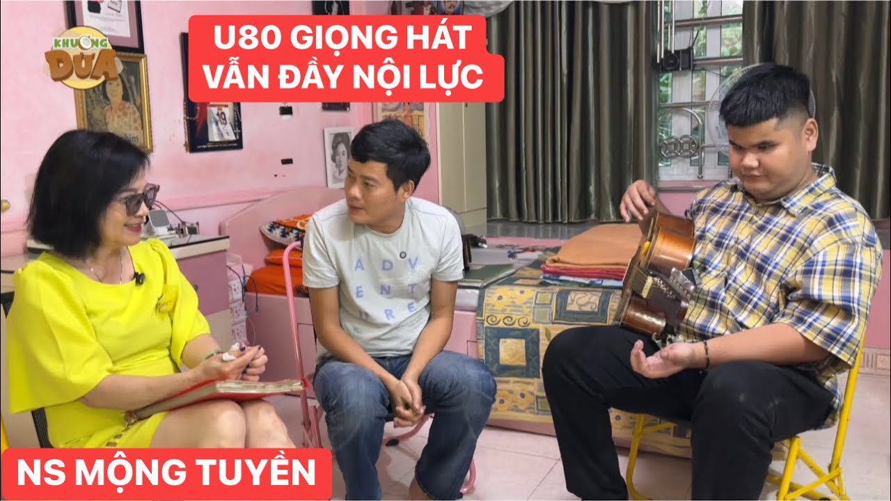 NS Mộng Tuyền U80 giọng đầy nội lực, hứa cùng Khương Dừa hát phục vụ miễn phí cho bà con