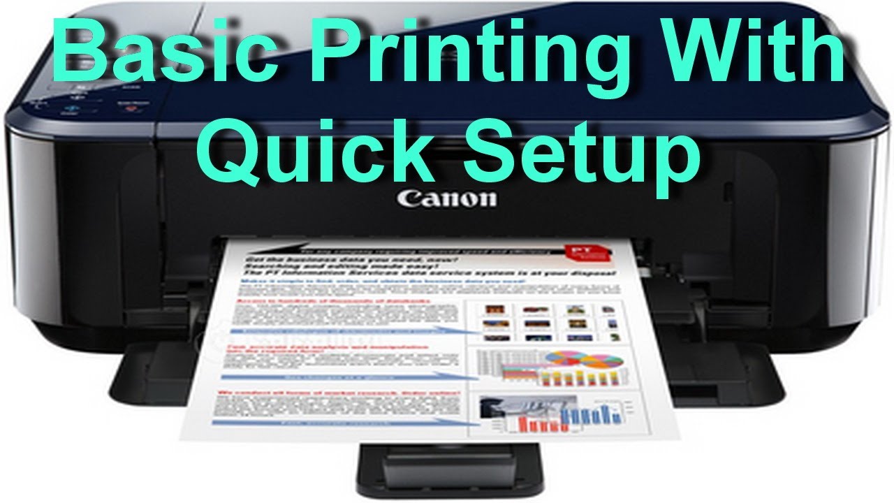 how to setup my canon printer pixma mg2522