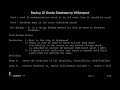 Cold Backup of Oracle Database by WilliamPaul