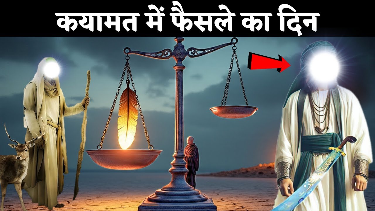 अच्छे इंसान को जन्नत कैसे मिलेगी और बुरे इंसान को दोजक कैसे मिलेगी || कयामत में फैसले का दिन