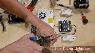 Falcon Controller Build Part-4: Hooking up and Testing Power Supply