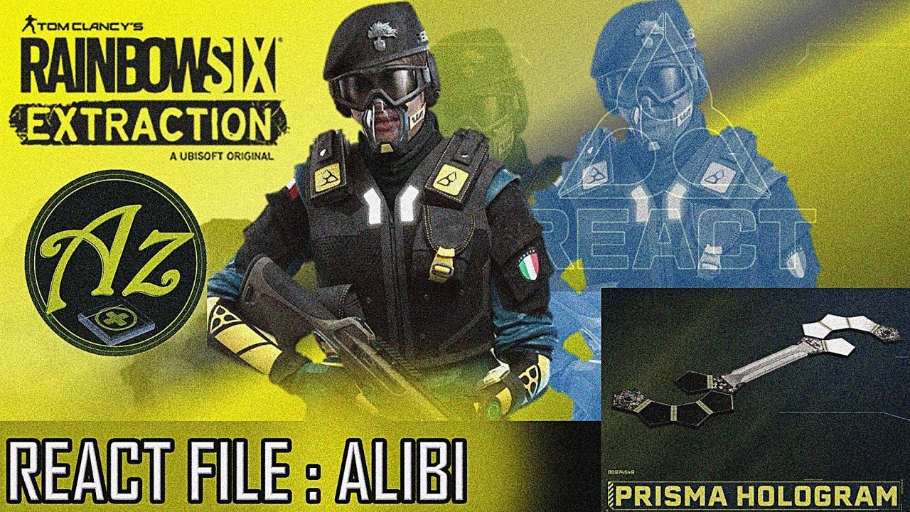 Tom Clancy's Rainbow 6 Extraction How To Use ALIBI - REACT FILE