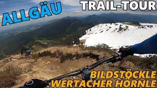 ALLGÄU WERTACHER HÖRNLE + BILDSTÖCKLE Mountainbike Singletrail-Tour / Enduro - JAY'S TRAILSPEICHER