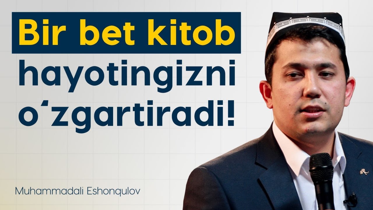 Bir kunda bir bet kitob o'qing!