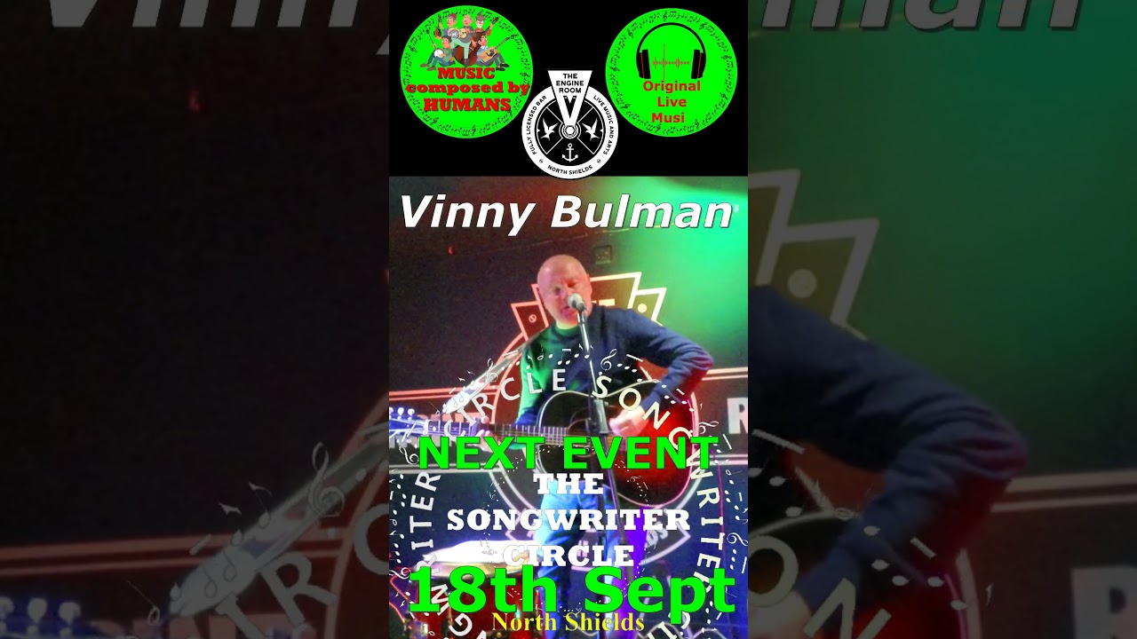 Songwriter Circle North Shields August 2025 