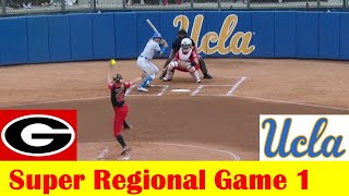 #11 Georgia vs #6 UCLA Softball Highlights, 2024 NCAA Super Regional Game 1 screenshot 5