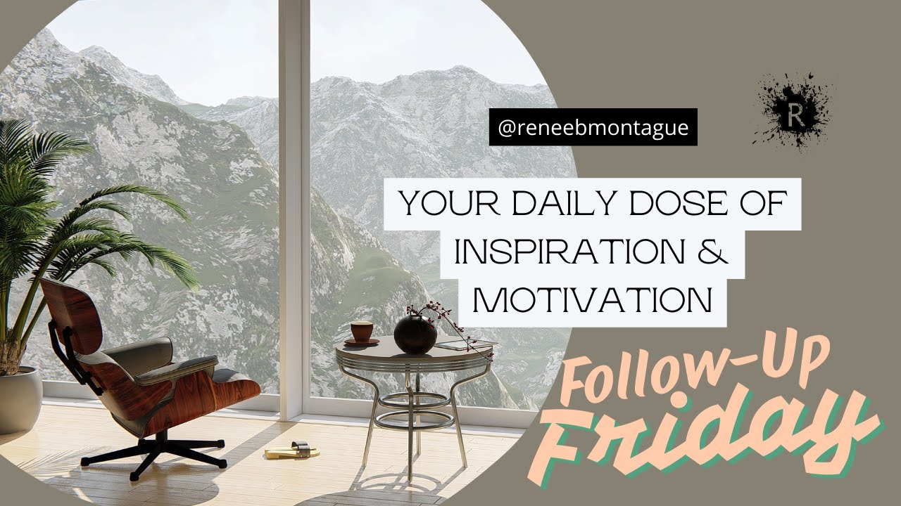 Follow-Up Friday Goals vs Tone