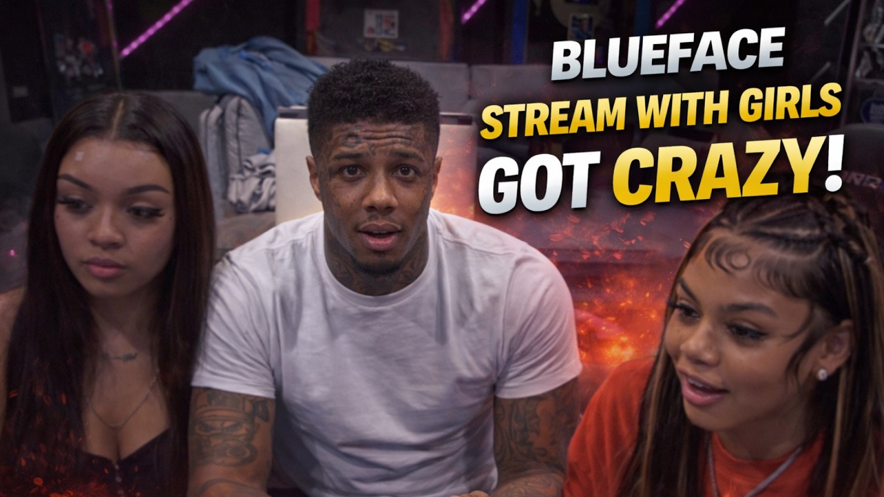 Blueface’s Twitch Stream With Riela & Abadddy1 Got Wild FAST 😳