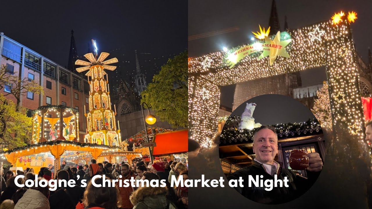 Cologne (Koln) Christmas Market at Night! Start Planning Now @RixTrips