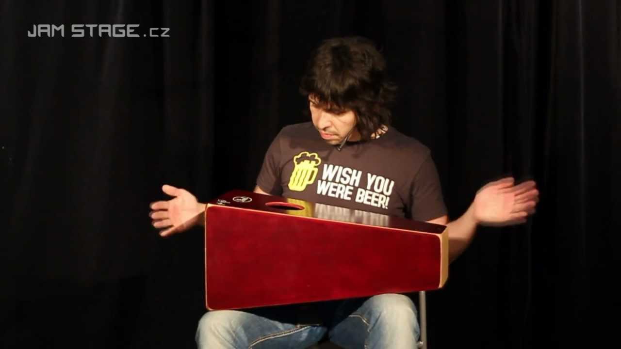 PEARL Jesus Diaz Tri-Tone Cajon (Camilo Caller) - YouTube